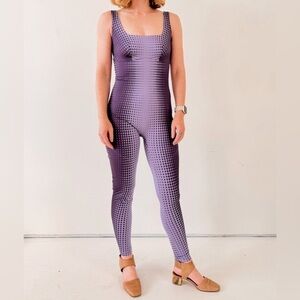 Yitty Headliner Shaping Catsuit in Purple Galaxy size Medium